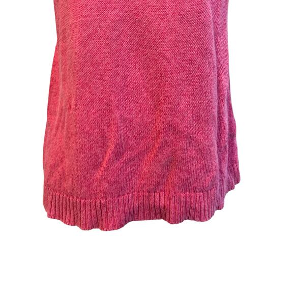Anthropologie Pink Knit Top Womens Sz XS V Neck Sleeveless Flowy Summer Boho - Picture 12 of 16